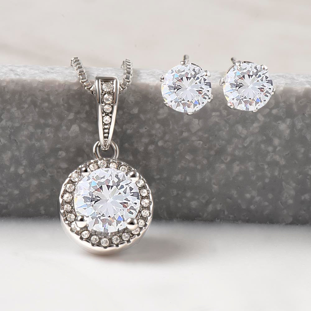 Schmuckset für Freundin mit Halskette und Ohrringen – Geschenk als Zeichen von Freundschaft und Unterstützung
